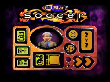 All Star Soccer (EU) screen shot title